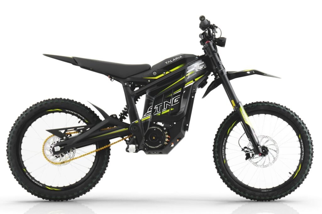 Talaria Sting MX3 Talaria Sting MX3 electric dirt bike front angled view