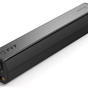 A compact, high-capacity FIT 2.0 TubePack 800 Wh battery showing its sleek design and connectors, suitable for e-bikes or electric vehicles.
